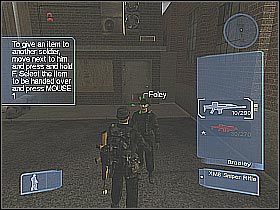 Teraz będziesz musiał rozkazać Foleyowi, aby zajął pozycję za ukazywaną przez strzałkę osłoną (screen 1) - Zaawansowany trening (Advanced Training) cz.1 | Conflict Global Storm - Conflict: Global Storm - poradnik do gry