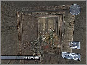 W jednym z bocznych pomieszczeń (pierwszym po prawej - czerwony punkt na mapie) odnajdziesz kilka apteczek (na stole oraz wewnątrz szafki), którymi warto byłoby się oczywiście zainteresować (screen 1) - Misja 1 - Betrayal cz.1 | Conflict Global Storm - Conflict: Global Storm - poradnik do gry