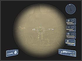 Po zlikwidowaniu wszystkich widocznych żołnierzy zbierz przy sobie drużynę i zacznij kierować się w stronę widocznego w oddali zniszczonego budynku (screen 1) - Misja 2 - Breakout cz.3 | Conflict Global Storm - Conflict: Global Storm - poradnik do gry