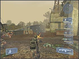 Korzystając z okazji możesz zniszczyć znajdujące się na dole radio (screen 1) - Misja 2 - Breakout cz.4 | Conflict Global Storm - Conflict: Global Storm - poradnik do gry