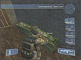 Zaczekaj aż śmigłowiec nieco odleci i skorzystaj z drabiny, aby wyjść na bunkier - Misja 2 - Breakout cz.4 | Conflict Global Storm - Conflict: Global Storm - poradnik do gry