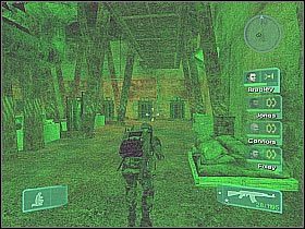 Zacznij teraz podkładać ładunki C4 (klawisz F), najlepiej na wszystkich czterech urządzeniach (screen 1) - Misja 3 - Payback cz.2 | Conflict Global Storm - Conflict: Global Storm - poradnik do gry