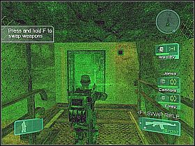 Po drodze wpadniesz na podwójne drzwi, które będziesz oczywiście musiał otworzyć - Misja 3 - Payback cz.3 | Conflict Global Storm - Conflict: Global Storm - poradnik do gry