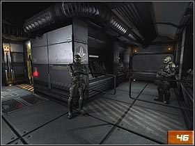 Opuść salę odpraw i podążaj przed siebie - [Solucja] Operation Advantage | Quake 4 - Quake 4 - poradnik do gry