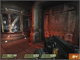 Dowódca poleci Ci odnalezienie inżyniera, który mógłby otworzyć drzwi w dalszej części kompleksu - [Solucja] Perimeter Defense Station | Quake 4 - Quake 4 - poradnik do gry