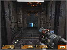 Wsiądź do windy i wciśnij przycisk - [Solucja] Data Processing Security | Quake 4 - Quake 4 - poradnik do gry