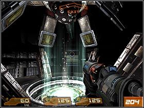 Przejdź przez jedyne odblokowane drzwi i aktywuj most (#202), który pozwoli Ci się przeprawić na drugą stronę - [Solucja] Data Networking Terminal | Quake 4 - Quake 4 - poradnik do gry