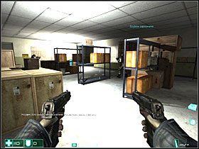 Wracaj na dół i podążaj do drugich drzwi - Pierwsze spotkanie (2) | Interwał 02 | FEAR - F.E.A.R.: First Encounter Assault Recon - poradnik do gry