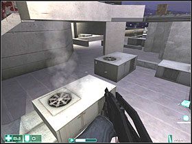 W recepcji znajdziesz Pistolet maszynowy RPL , 10mm HV Penetrator i Lekki pancerz po lewej, a na biurku - Apteczkę i Pistolet AT-14 - Awantura na lotnisku (1) | Interwał 04-A | FEAR - F.E.A.R.: First Encounter Assault Recon - poradnik do gry