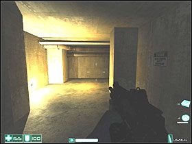 po prawej natomiast: Lekki pancerz , Karabin szturmowy G2A2 , 10mm HV Penetrator - Sayonara, frajerze! (2) | Interwał 06-A | FEAR - F.E.A.R.: First Encounter Assault Recon - poradnik do gry