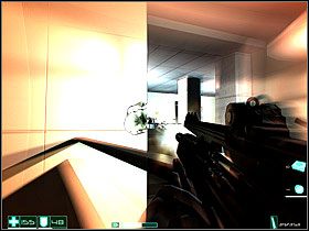 pokonaj przeciwników po lewej - Sayonara, frajerze! (3) | Interwał 06-A | FEAR - F.E.A.R.: First Encounter Assault Recon - poradnik do gry