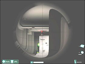 W następnym pokoju skręć w prawo, a potem wyjdź na korytarz drzwiami po lewej - Nieupoważniony personel (2) | Interwał 06-B | FEAR - F.E.A.R.: First Encounter Assault Recon - poradnik do gry