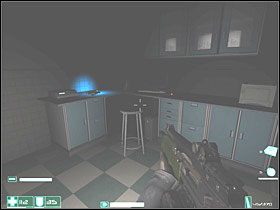 Idź prosto, a potem w prawo (co prawda działko się wysunie, ale po chwili rozpadnie się również - nie musisz się go obawiać) - Powidok (1) | Interwał 06-C | FEAR - F.E.A.R.: First Encounter Assault Recon - poradnik do gry