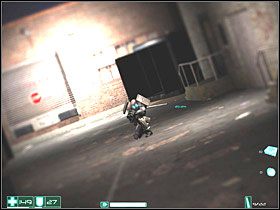 Wychyl się i poczekaj na pierwszych przeciwników - Wejście (1) | Interwał 08-B | FEAR - F.E.A.R.: First Encounter Assault Recon - poradnik do gry