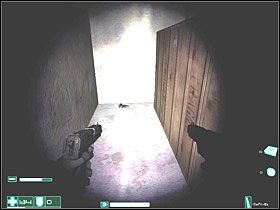 Tu będzie dość trudno, bo demony będą nadlatywać z trzech różnych stron - Punkt zero (1) | Interwał 11 | FEAR - F.E.A.R.: First Encounter Assault Recon - poradnik do gry