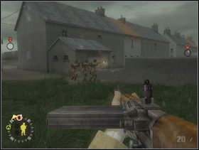 ... wykańczaj Niemców wchodzących Ci w drogę przyduszając ich do ziemi ogniem swoich szturmanów a samemu obchodząc wroga z prawej. - [Solucja] Rozdział 9 Baupte cz.2 - Brothers in Arms: Earned in Blood - poradnik do gry