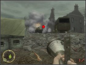 Jedno jest pewne - trzeba grać dynamicznie, ruszać się jak w ukropie. Ty i twoi ludzie nie może zbyt długo przebywać w jednym miejscu bo inaczej te cholerne czołgi was wybiją do nogi. Bardzo duże znaczenie ma także, jak mi się wydaje, zwykłe szczęście ... - [Solucja] Rozdział 13 The All Americans Part 2 cz.2 - Brothers in Arms: Earned in Blood - poradnik do gry