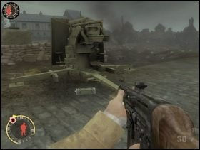 Po walce podłóż ładunek wybuchowy pod zdobytego Flaka ... - [Solucja] Rozdział 13 The All Americans Part 2 cz.2 - Brothers in Arms: Earned in Blood - poradnik do gry