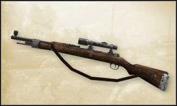 Karabin wyborowy KAR 98K - Broń niemiecka - Brothers in Arms: Earned in Blood - poradnik do gry