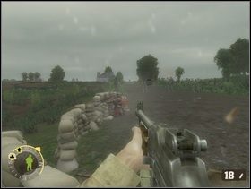 Zabij strzelca, zawołaj swoich ludzi, obróć się w prawo, wyjdź na drogę, odszukaj dziurę w drucianym płocie, przejdź przez nią i ... - [Solucja] Rozdział 4 Hells Corners cz.4 - Brothers in Arms: Earned in Blood - poradnik do gry