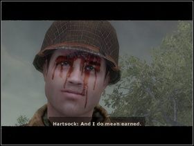 ... na którym zaprzecza on wersji wydarzeń na Wzgórzu 30 przedstawionej w Brothers in Arms: Road to Hill 30, a właściwie temu, że to Baker uratował wówczas oddział. - [Solucja] Drugi film - Brothers in Arms: Earned in Blood - poradnik do gry