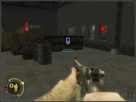 ... zajmij (razem ze szturmanami) pozycję w miejscu, które wskazuję na obrazku i staraj się stamtąd powystrzelać (przez okna) hitlerowców do których strzelają żołnierze wsparcia i tych jeszcze bardziej po prawej. - [Solucja] Rozdział 7 Eviction Notice cz.2 - Brothers in Arms: Earned in Blood - poradnik do gry