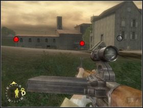 Zobaczysz wówczas takie cele - armata p-panc po lewej, kilku Szwabów po prawej i znany Ci już ckm pośrodku. Najpierw zabij razem z kolegami tych po prawej, potem wykończ tych przy armacie ... - [Solucja] Rozdział 11 Run of the Mill cz.3 - Brothers in Arms: Earned in Blood - poradnik do gry