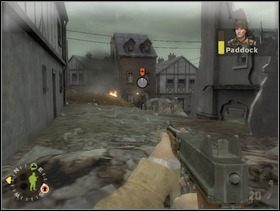 ... zachodząc niemieckich piechurów z boku. Zastrzel ich szybko a potem ruszaj prosto i ... - [Solucja] Rozdział 12 The All Americans Part 1 cz.1 - Brothers in Arms: Earned in Blood - poradnik do gry