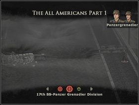 Teraz czas zająć się Frycami, którzy kryli się za stertą gruzu po lewej stronie drogi. Powinni oni uciec na prawą stronę pod ciągnący się wzdłuż niej murek, w pobliże stanowiska ckmu. - [Solucja] Rozdział 12 The All Americans Part 1 cz.2 - Brothers in Arms: Earned in Blood - poradnik do gry