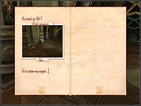 Niewielki korytarzy zaprowadził mnie do sali z Bahro i tajemniczą, mieniącą się kolorami kulą - Poradnik do gry - 01 KVEER | Myst V Koniec Wieków - Myst V: Koniec Wieków - poradnik do gry