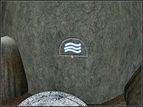 Dostrzegłem po prawej przejście między skałami, które wyprowadziło mnie na kolejną plażę - 36 LAKIAHN cz.1 | Myst V Koniec Wieków - Myst V: Koniec Wieków - poradnik do gry