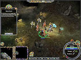 W podziemiach natykamy się na Czarodzieja, który oferuje pomoc w przeprowadzeniu nas na drugą stronę - Rozdział 1 - Entering the Ring | Order of the Flame w Dragonshard - Dragonshard - poradnik do gry