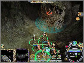 Na powierzchni znowu nie dane jest nam odpocząć - czeka na nas Frost Giant, któremu, jak można wywnioskować z rozmowy, zalazł za skórę nasz nowy znajomy - Czarodziej - Rozdział 1 - Entering the Ring | Order of the Flame w Dragonshard - Dragonshard - poradnik do gry