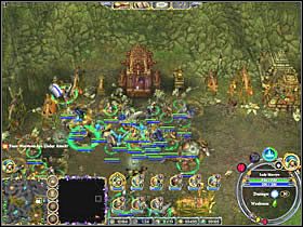 Wracamy w kierunku bazy a następnie udajemy się na zachód, gdzie spotykamy magów, proszących nas o pomoc w zbadaniu świątyni ich przodków #3 - Rozdział IV - Citadel of Scales (1) | Order of the Flame w Dragonshard - Dragonshard - poradnik do gry