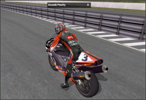 Przymusowy karcer. - Ustawienia realizmu | Opcje gry Superbike 2001 - Superbike 2001 - poradnik do gry