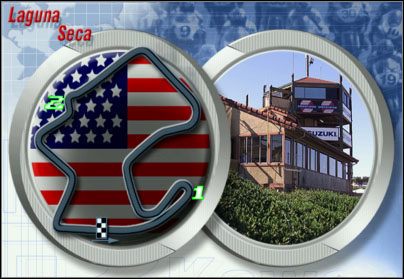 Laguna Seca - Laguna Seca | Trasy Superbike 2001 - Superbike 2001 - poradnik do gry