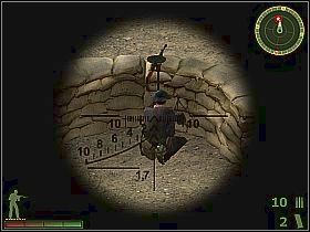 Skręć w lewo, a następnie w prawo, dzięki czemu znajdziesz się przed drewnianymi drzwiami - Misja 5 | USA | Vietcong 2 - Vietcong 2 - poradnik do gry