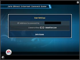 W momencie kiedy wybieramy Create Direct Internet Connect Game (obrazek po lewej), na ekranie wyświetlają nam się opcje, w których wybieramy rodzaj rozgrywki (m - Play Online | Game Modes NBA Live 06 - NBA Live 06 - poradnik do gry