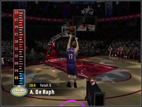 Po dokonaniu wyboru i ustaleniu poziomu trudności oraz ilości rund turnieju, zaczynamy - NBA All-Star Weekend | Game Modes NBA Live 06 - NBA Live 06 - poradnik do gry