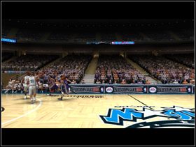 Specjalne zagrania Freestyle Superstars będziemy mogli obejrzeć na powtórkach z różnych ujęć - Gra w ataku | Mecz NBA Live 06 - NBA Live 06 - poradnik do gry