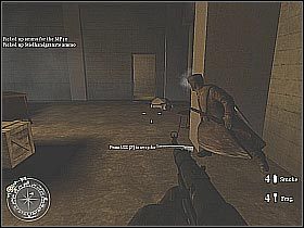 Po wykonaniu tego zadania skieruj się do wejścia do budynku, a następnie udaj się na wyższe piętro - Demolition (4) | The Winter War | Misja Call of Duty 2 - Call of Duty 2 - poradnik do gry