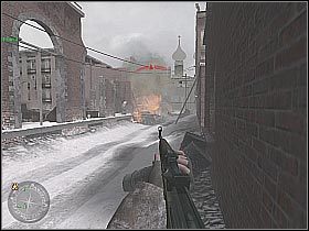 Jeśli chcesz możesz zaczekać na sojuszników - Repairing the Wire (5) | Not One Step Backwards! | Misja Call of Duty 2 - Call of Duty 2 - poradnik do gry