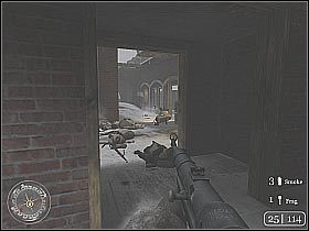 6 - Railroad Station No. 1 (2) | Not One Step Backwards! | Misja Call of Duty 2 - Call of Duty 2 - poradnik do gry