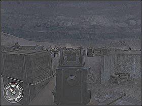 Zeskocz teraz do znajdującego się poniżej przejścia - The Diversionary Raid (1) | The Battle of El Alamein | Misja Call of Duty 2 - Call of Duty 2 - poradnik do gry