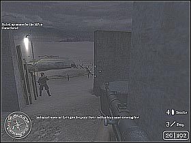 Dołącz do mających tu miejsce walk (screen 1) - The Diversionary Raid (2) | The Battle of El Alamein | Misja Call of Duty 2 - Call of Duty 2 - poradnik do gry