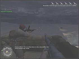 1 - Hold the Line (3) | The Battle of El Alamein | Misja Call of Duty 2 - Call of Duty 2 - poradnik do gry