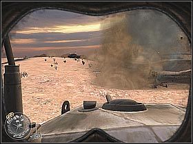 Kieruj się zgodnie ze wskazaniami kompasu - 88 Ridge | The Tank Squadrons | Misja Call of Duty 2 - Call of Duty 2 - poradnik do gry