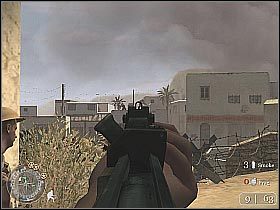 Spróbuj podejść kawałek do przodu - Retaking Toujane (2) | Rommels Last Stand | Misja Call of Duty 2 - Call of Duty 2 - poradnik do gry