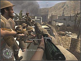 7 - Retaking Toujane (3) | Rommels Last Stand | Misja Call of Duty 2 - Call of Duty 2 - poradnik do gry