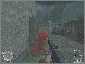 Dokładnie zbadaj tereny wokół kościoła - The Tiger (4) | The Battle for Caen | Misja Call of Duty 2 - Call of Duty 2 - poradnik do gry